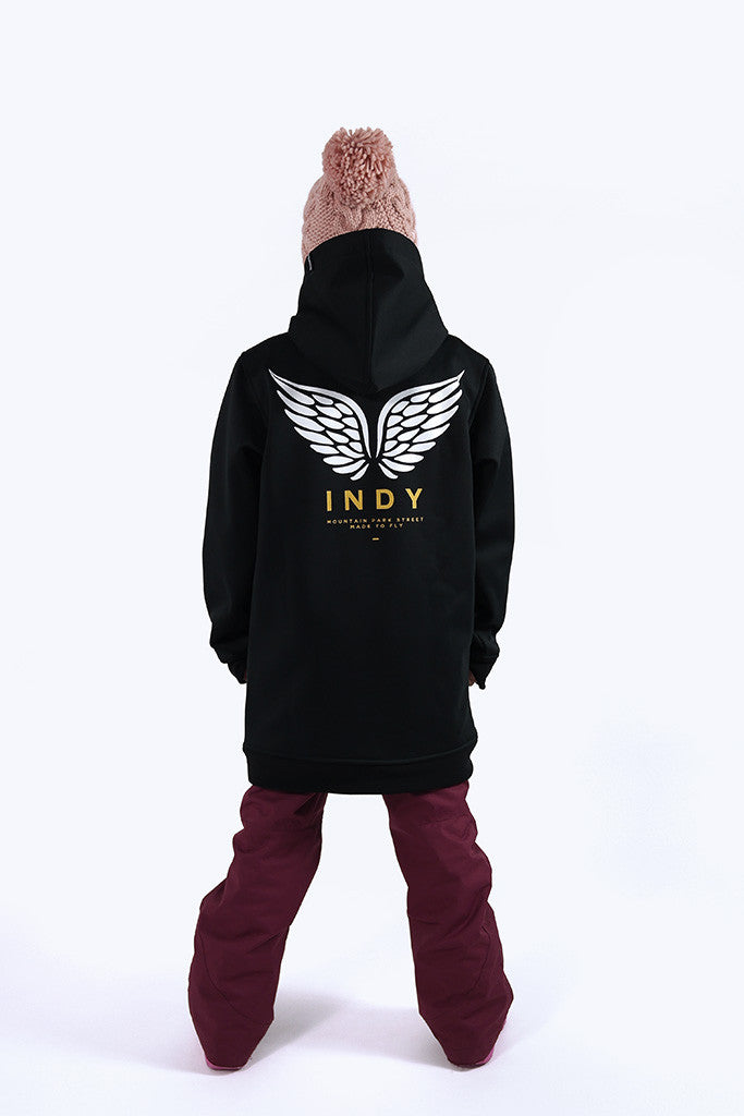 Indyslopestyle Girls Angel Technical Snowboard Hoodie